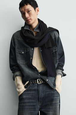 REVERSIBLE LEATHER BELT - Zara фото 12