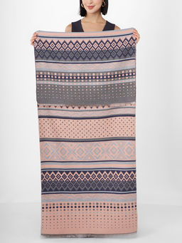 в составе ШЕРСТЬ и КАШЕМИР Большой, мягкий, теплый однотонный двусторонний палантин. - Tantino фото 2