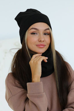 Комплект шапка и снуд