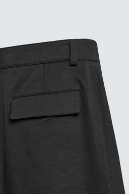PANTAL?N RELAXED FIT BAJO AJUSTABLE / Negro - Zara фото 10