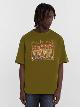 ФУТБОЛКА МУЖСКАЯ пихта +печать 111772-1