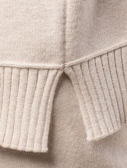 VILATTE / Джемпер с воротом на молнии из пряжи с кашемиром  фото 5