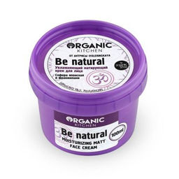 NS "Organic Kitchen" для лица Крем "Увлажн.матирующий be natural" Блогеры от @оlerinskaya (100мл).36