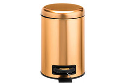 Контейнер для мусора 3 л 22,5*17*26,5 см с педалью + ведро, бронзовый - Elan gallery фото 3
