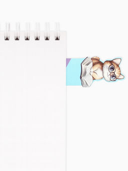 Цена за 4 шт. Закладки для книг, картонные, 5 шт., фигурные «Школьные»