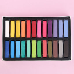 Мелки для волос Unicorn Vibes, 24 цвета - Выбражулька фото 5