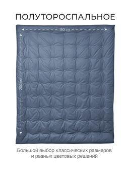 Одеяло Cloud Captains Blue 150х200см теплое 300г/м2 ЕС-7890 - Espera фото 4