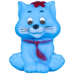 Резиновая игрушка для ванны «Котик», с пищалкой, 1 шт., МИКС