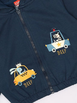 CRB wear / CSBB 64048-41-436 Толстовка для мальчика,темно-синий/Ex.Cherubino фото 2