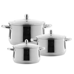 18063-1 Набор кастрюль 6пр Swisgold (х4)