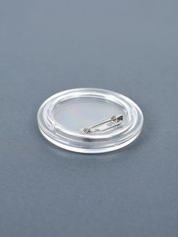 Заготовка акрилового значка, диаметр 4,4 см, набор 10 шт