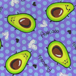 Шторы для кухни, 2шт 148х160см "Авокадо, вид 2/2", на шторной ленте, рогожка (хлопок 100%) 171г/м2, упаковка классическая, пакет ПВХ 32х41см, "Домашняя мода" (Россия)