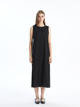 Bisiklet Yaka Elbise