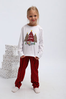 Пижама детская П324 Нарядные Ёлочки