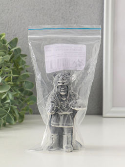 Сувенир "Шаман в шкуре медведя" 11 см