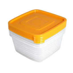 Цена за 2 шт. Набор контейнеров 4шт "Унико" (4х0,9л) С214