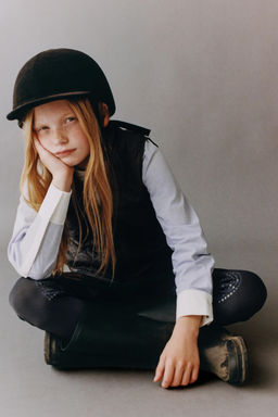 QUILTED COMBINED EQUESTRIAN WAISTCOAT - Zara фото 6