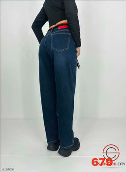 Джинсы женские с высокой посадкой