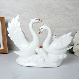 Статуэтка Лебеди 25х9х19 см / W3167 /уп 24/ - Галеонтрейд фото 3