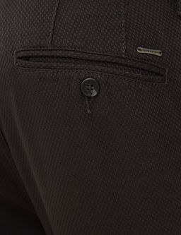 Antrasit Slim Fit Kanvas Pantolon