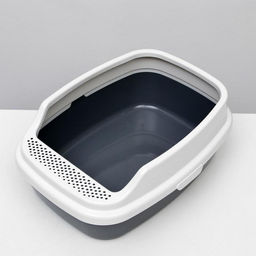 Туалет Айша М с бортом 53 х 39 х 21 см, серый - Simaland фото 3