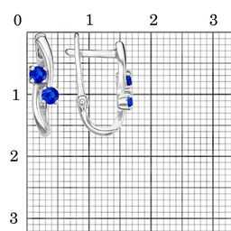 СЕРЬГИ 33814012Д4 - Красная пресня фото 3