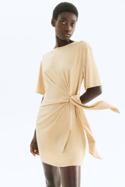 Vestido con detalle de nudo - H&m фото 3