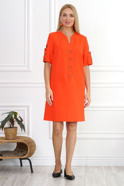 Платье ALANI 2130 оранжевый - Alani collection фото 2