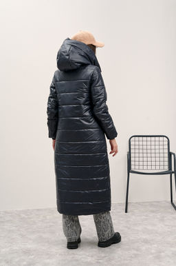 Пальто женское Лара черный - Yollochka фото 11