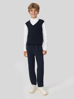 Брюки для мальчиков в темно-синем цвете - Mark formelle фото 3