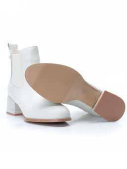 01-PCT163-2 Ботинки Челси демисезонные женские (натуральная кожа, байка) - Фабричный китай фото 16