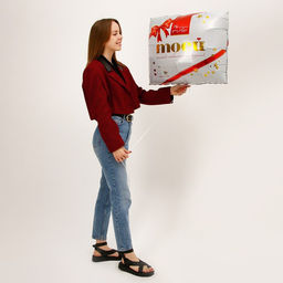 Воздушный шар фольгированный 31" «Моей самой родной», квадрат, с подложкой