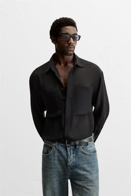 SEMI-SHEER SHIRT