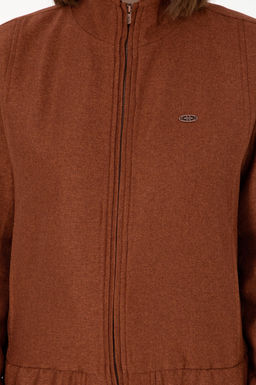 Женская коричневая куртка Неожиданная скидка в корзине - U.s. polo assn фото 6