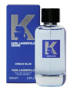 KARL LAGERFELD JEANS URBAN BLUE m EDT 100 ml M, туалетная вода