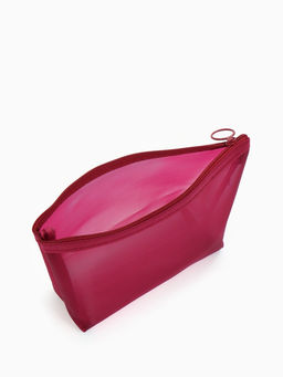 Косметичка дор Сетка 17*6,5*13,5, отд на молнии, бордовый