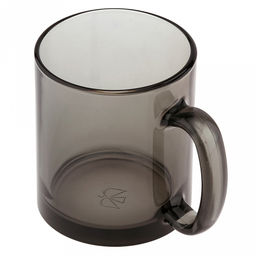 Кружка стеклянная Чайная 320мл, д8см, h9см, графит (Россия) - Домашняя мода фото 3