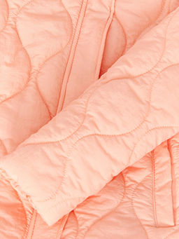 Kap??onlu Kapitone Desenli K?z ?ocuk Mont - Waikiki фото 3