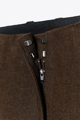 LINEN-BLEND LONG BERMUDA SHORTS ZW COLLECTION - Zara фото 16