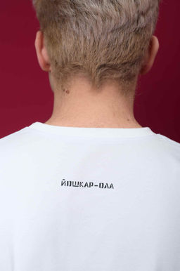 Футболка оверсайз унисекс " Политех" белый