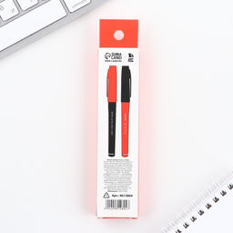 Ручка гелевая Мысли шире 2 шт, чёрная паста - Artfox фото 2