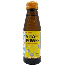 Напиток негазированный витаминизированный Vita Power Lotte, Корея, 100 мл