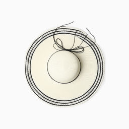 Шляпа женская MINAKU, молочная, размер 58, целлюлоза 100%