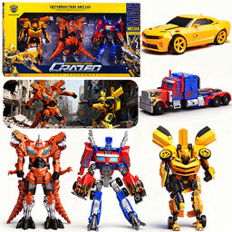 Робот "Механические перевоплощение" коробка