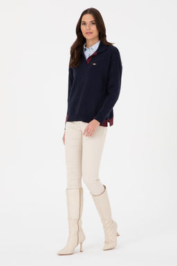 Kad_n Lacivert Kazak - U.s. polo assn фото 4