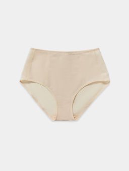 Цена за 2 штуки! Трусы женские макси в бежевом цвете бежевый 412478 - Mark formelle фото 8