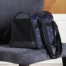 Сумка - переноска для животных, раскладная, нейлон, 35 х 20 х 22 см, микс расцветок - Пижон фото 6