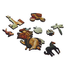 Пазл фигурный. Сандро Боттичелли Рождение Венеры - Puzzle фото 4