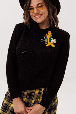 Джемпер ANELLI 1774 теплота ночи