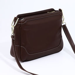 Сумка кросс-боди на молнии, цвет коричневый - Simaland фото 5